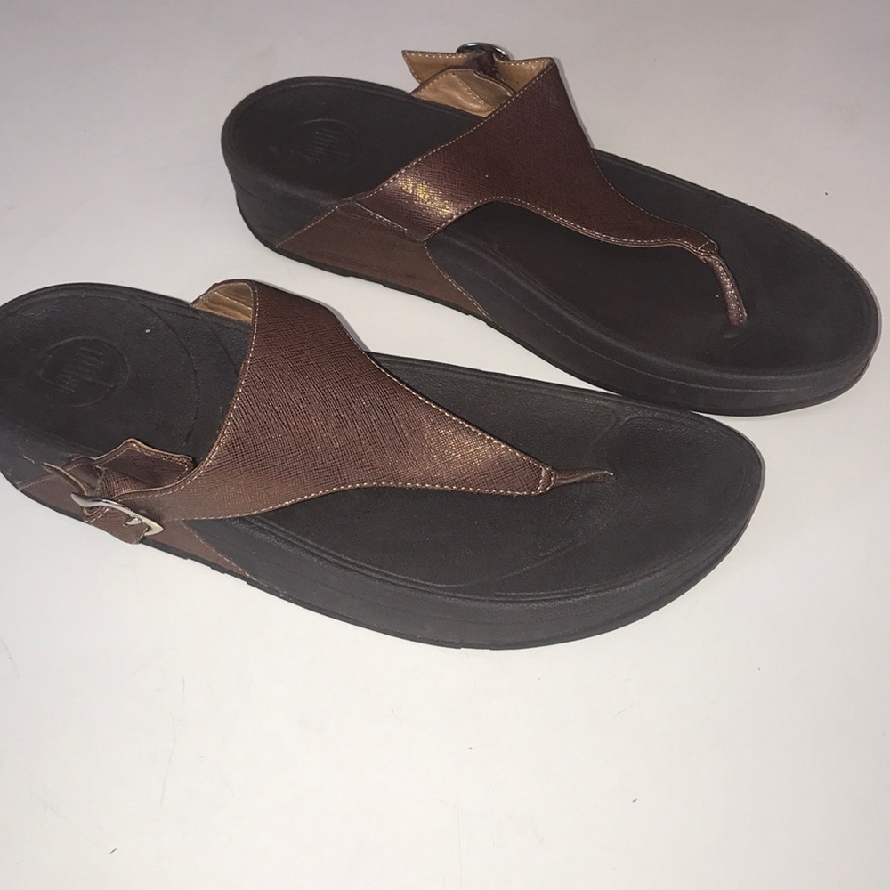Women’s fitflop sandals Size 10 wobbleboard
